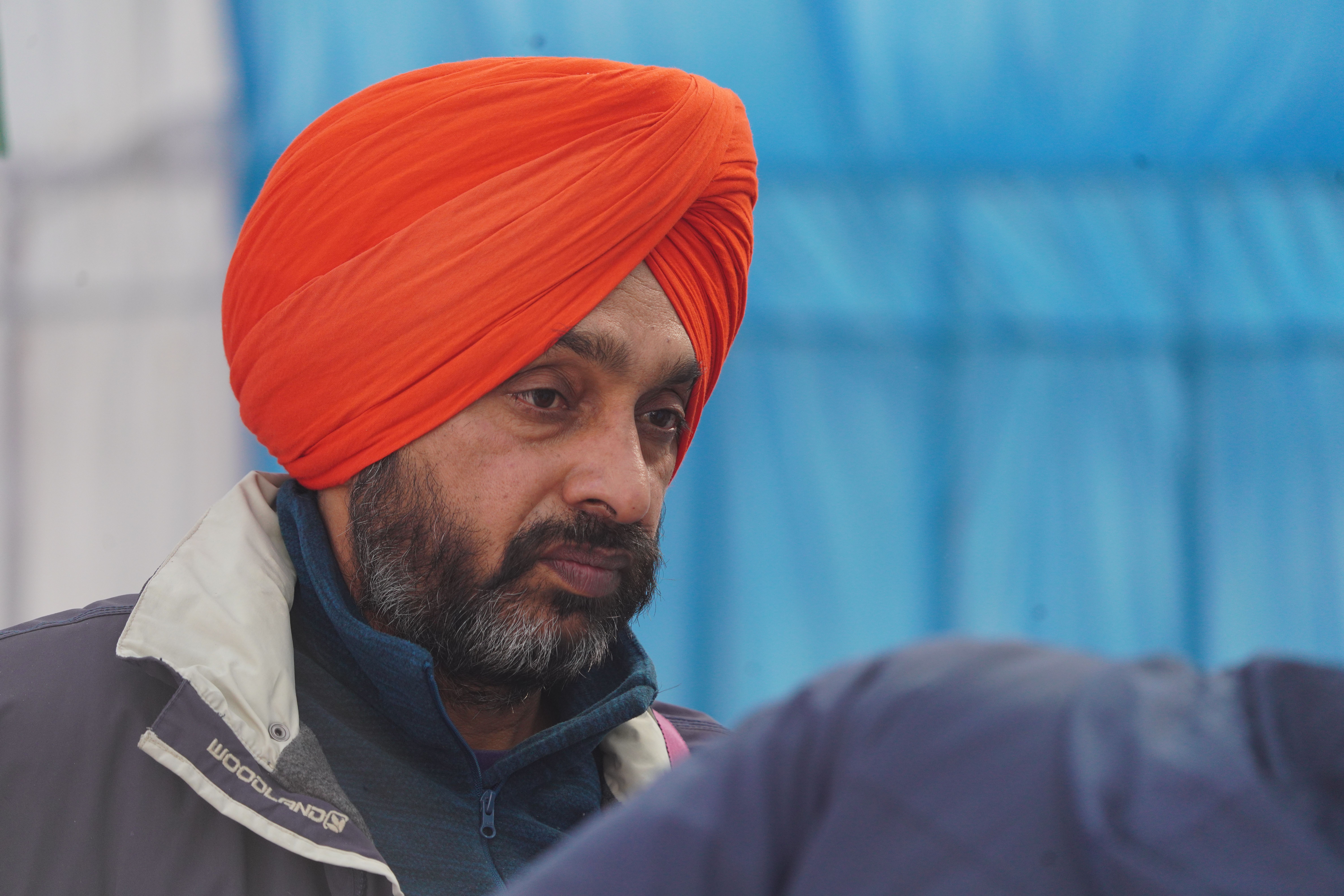 Portrait of Man Wearing Orange Turban and Jacket · Free Stock Photo