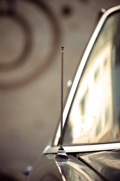 Close-up of a Car Antenna