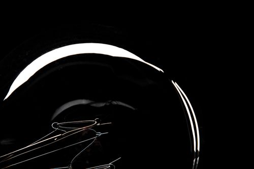 Free stock photo of contrast, light bulb Stock Photo