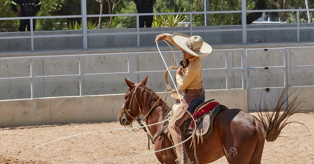 Traditional Customes Rodeo Charro Performing Traditional Rodeo in Mexico · Free Stock Photo