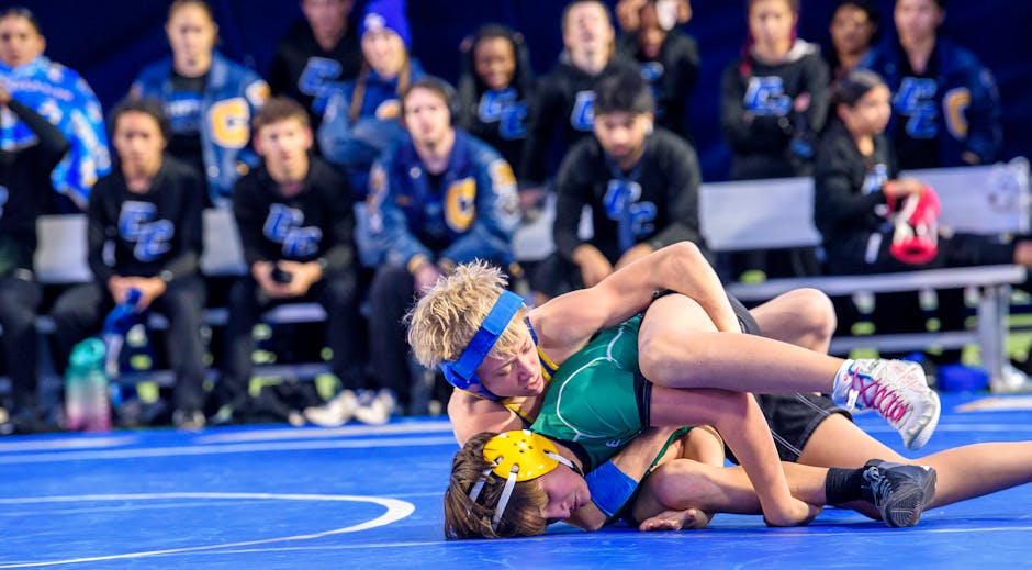 Custom wrestling trading cards commemorating weekend wrestling tournaments with action photos and tournament statistics