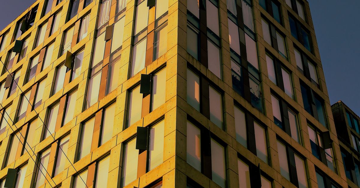 Beautiful view of Ultra-Modern High-Rise
