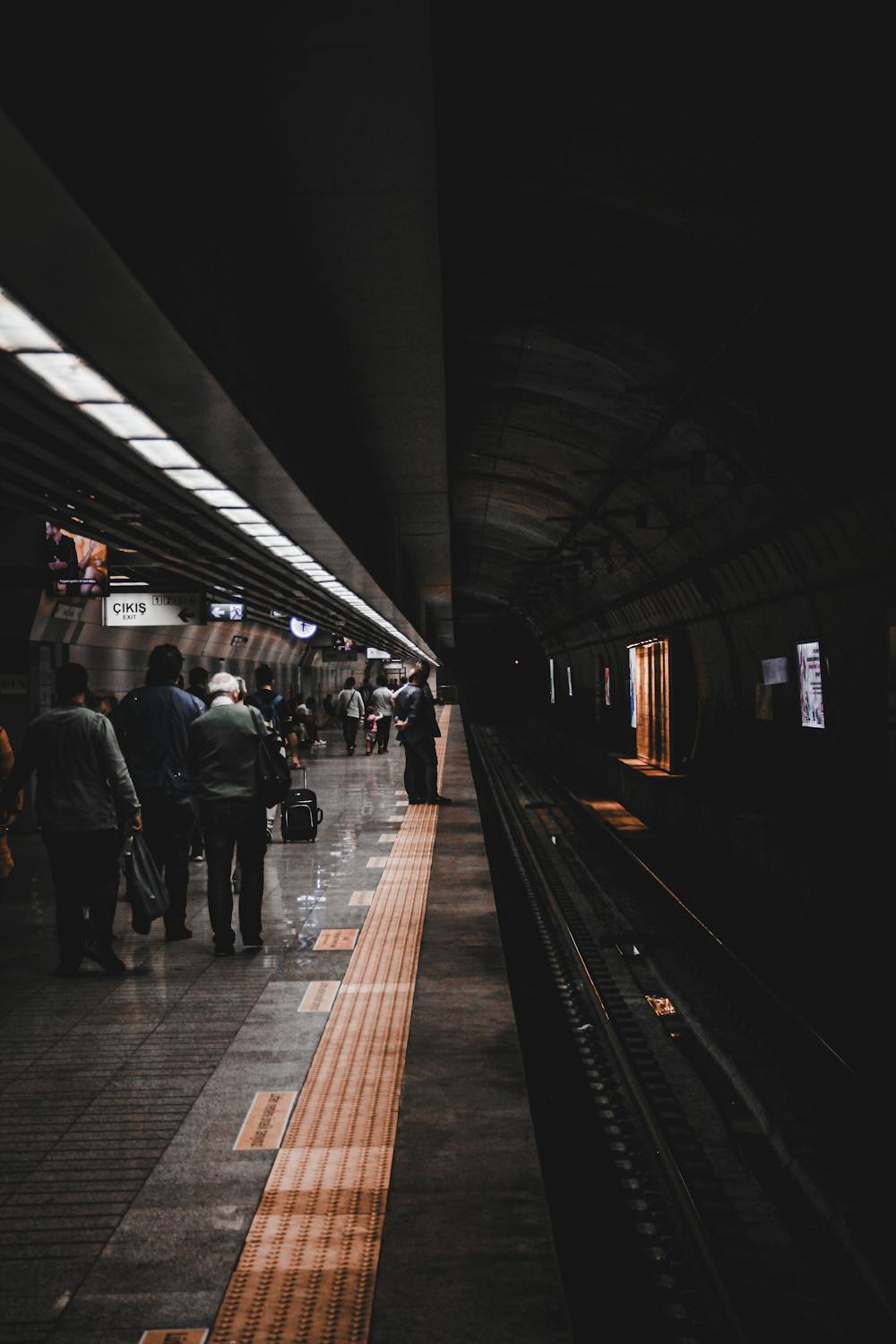 People Waiting For Train · Free Stock Photo