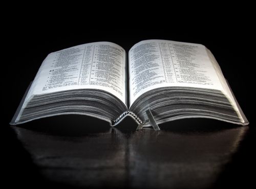 Script Image Open Book Open Bible · Free Stock Photo