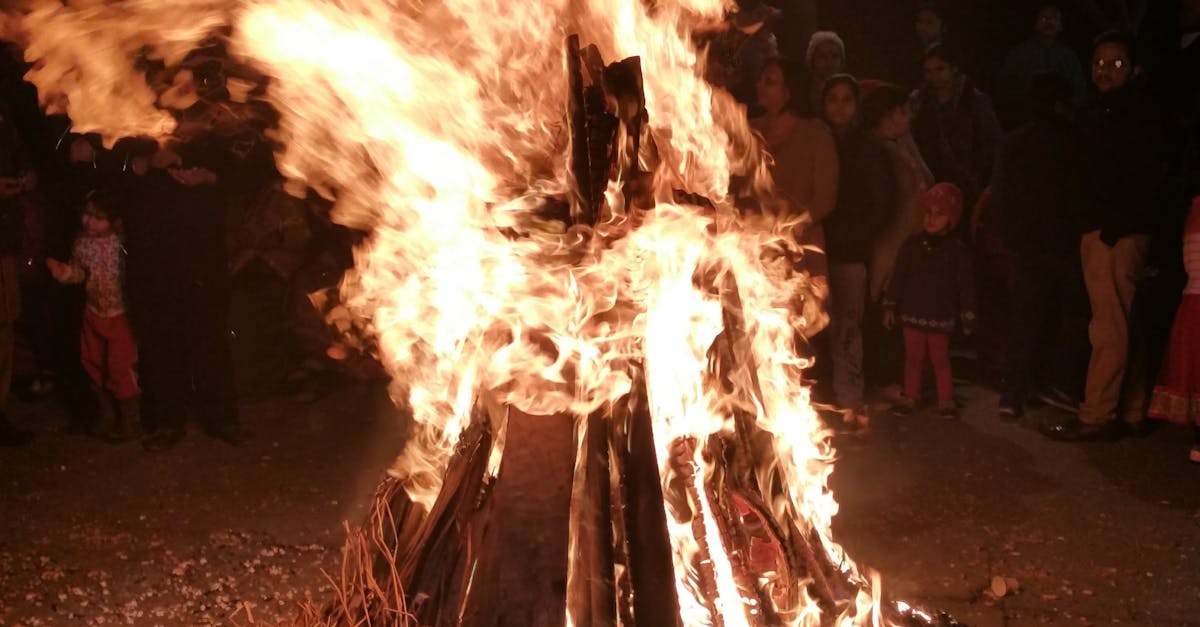 Free stock photo of bonfire, burn, dark