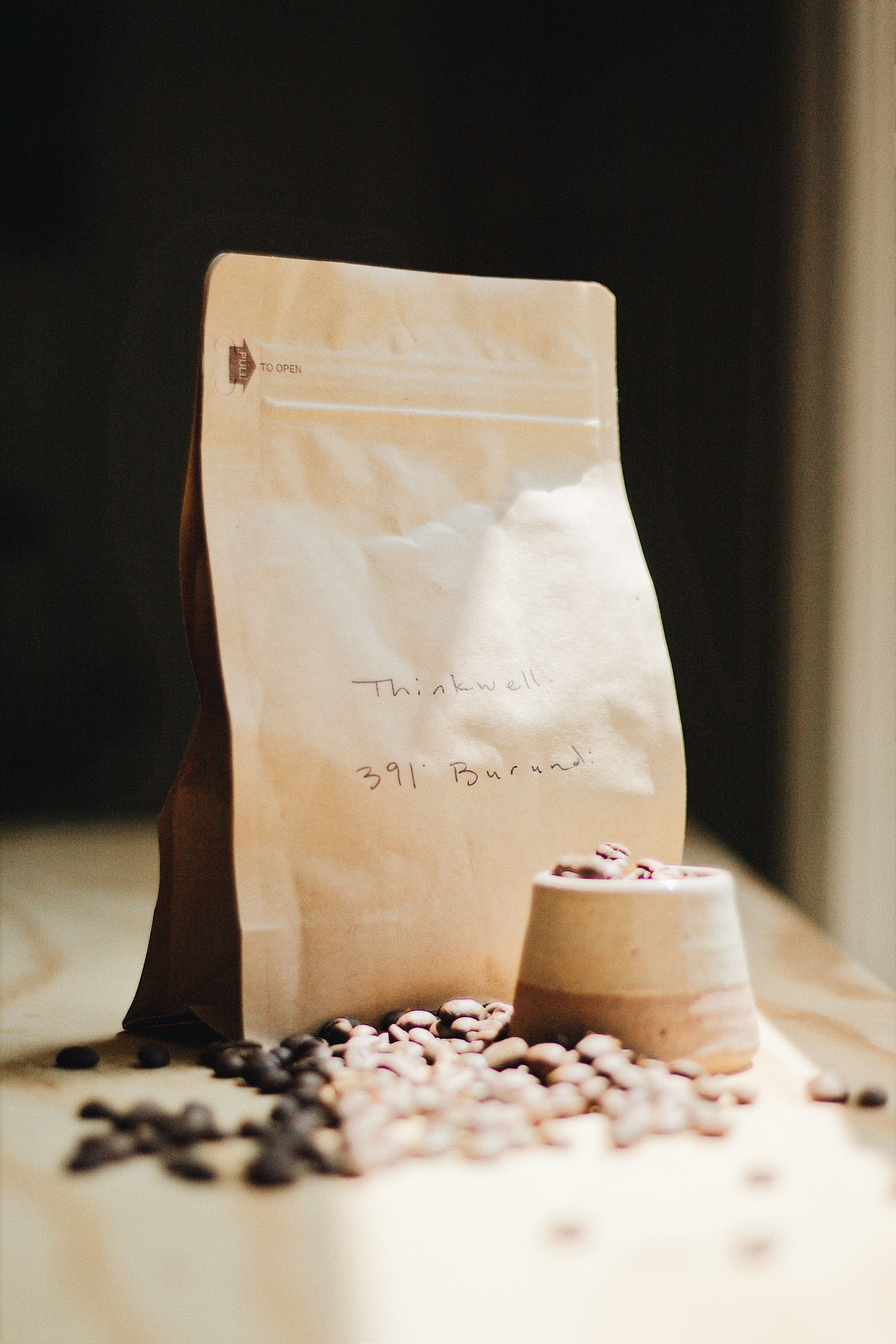 The Ridgeline coffee beans bag
