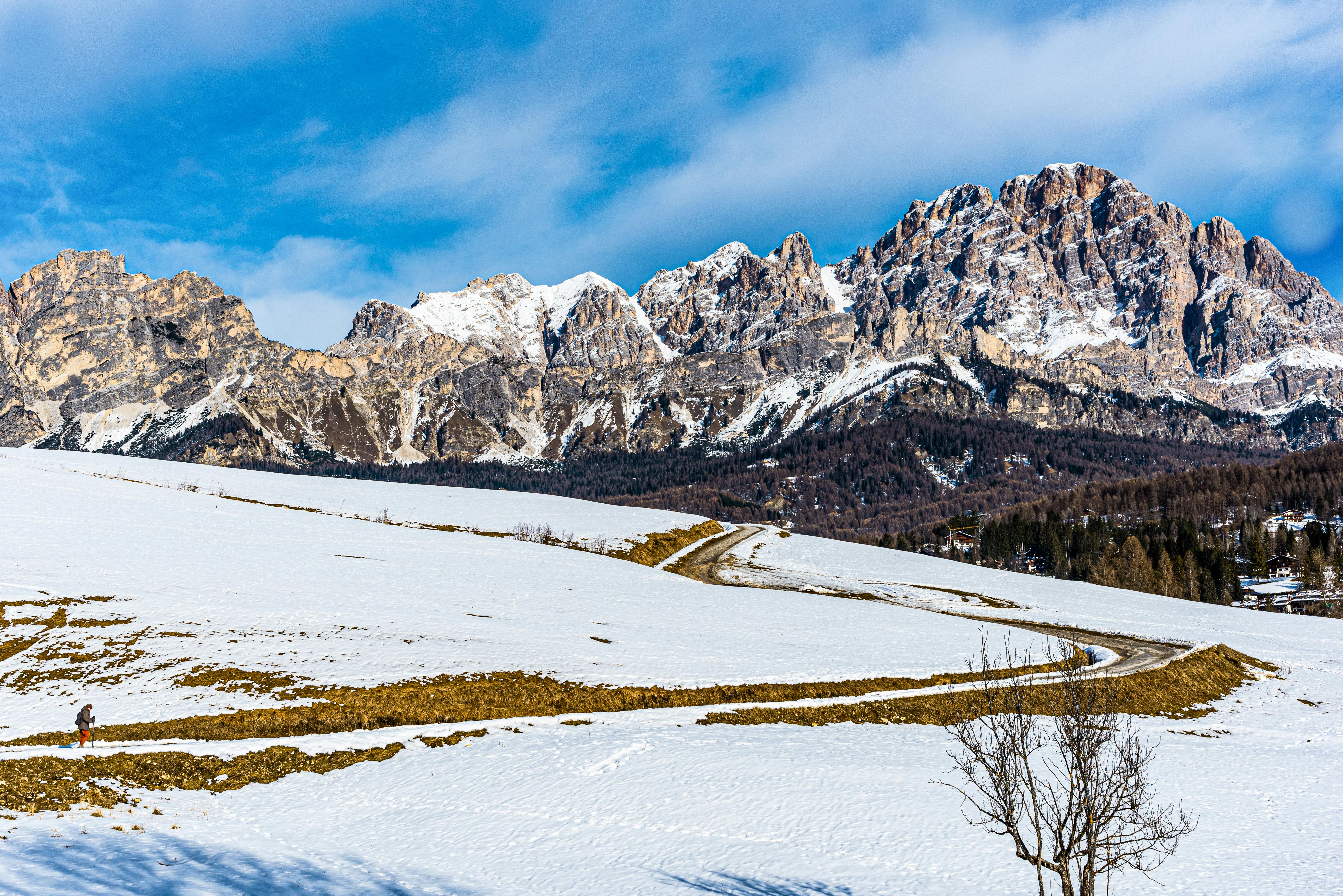 Prescription Goggle Inserts - Majestic snowy mountain landscape in Cortina d'Ampezzo, Veneto, Italy.