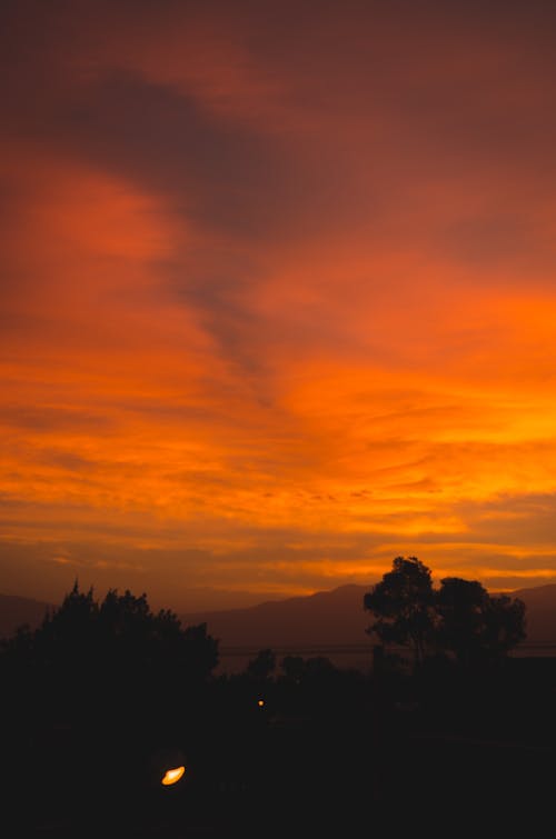 Free stock photo of atardecer, cerros, golden hour