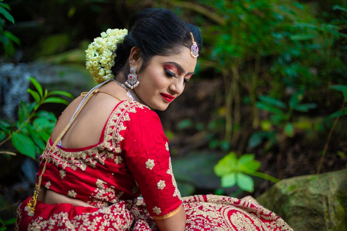 Elegant Woman in Traditional Indian Attire Outdoors · Free Stock Photo