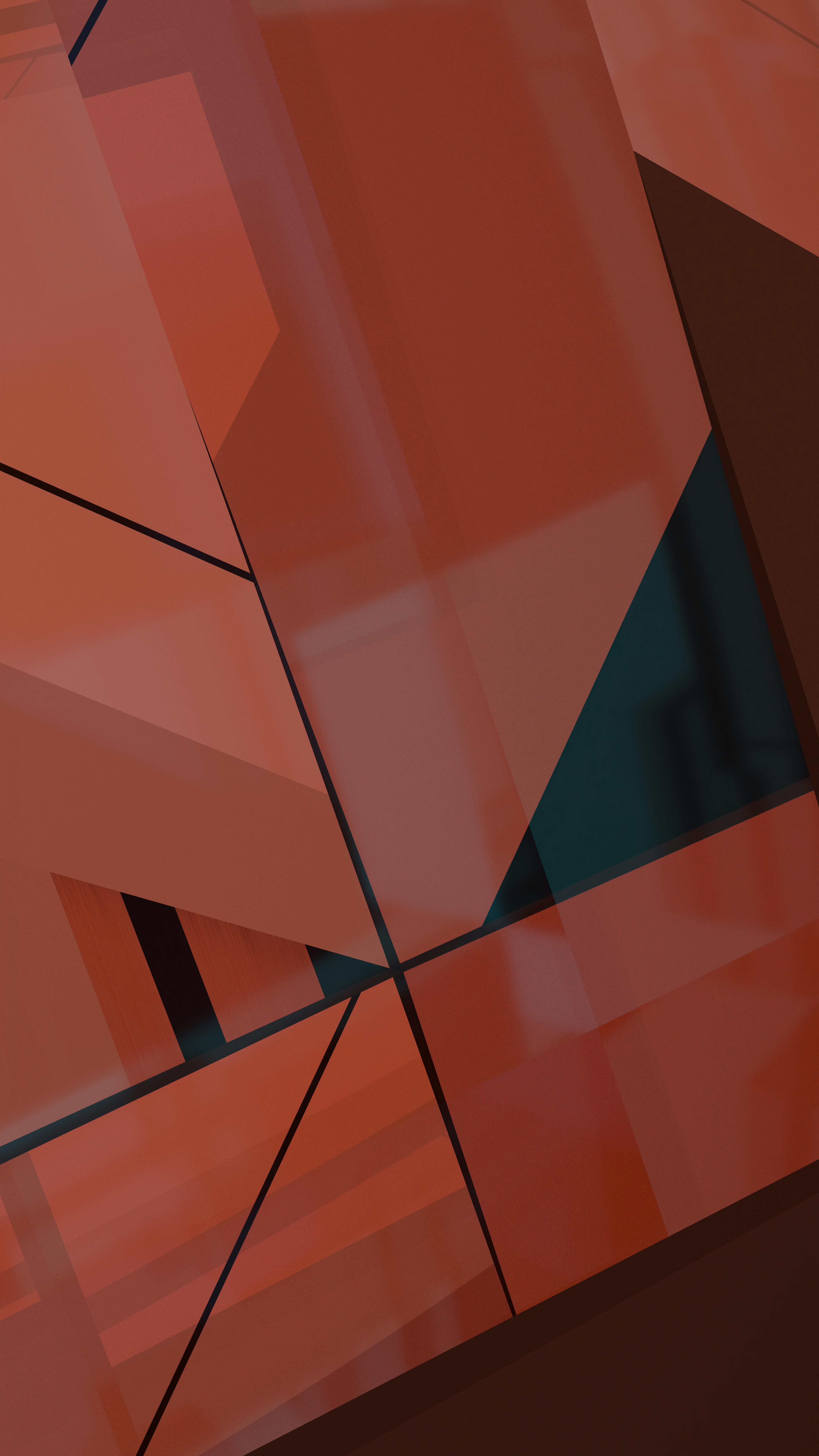 Gratuit Formele geometrice dinamice roșii și portocalii creează o piesă de artă abstractă modernă. Fotografie de stoc