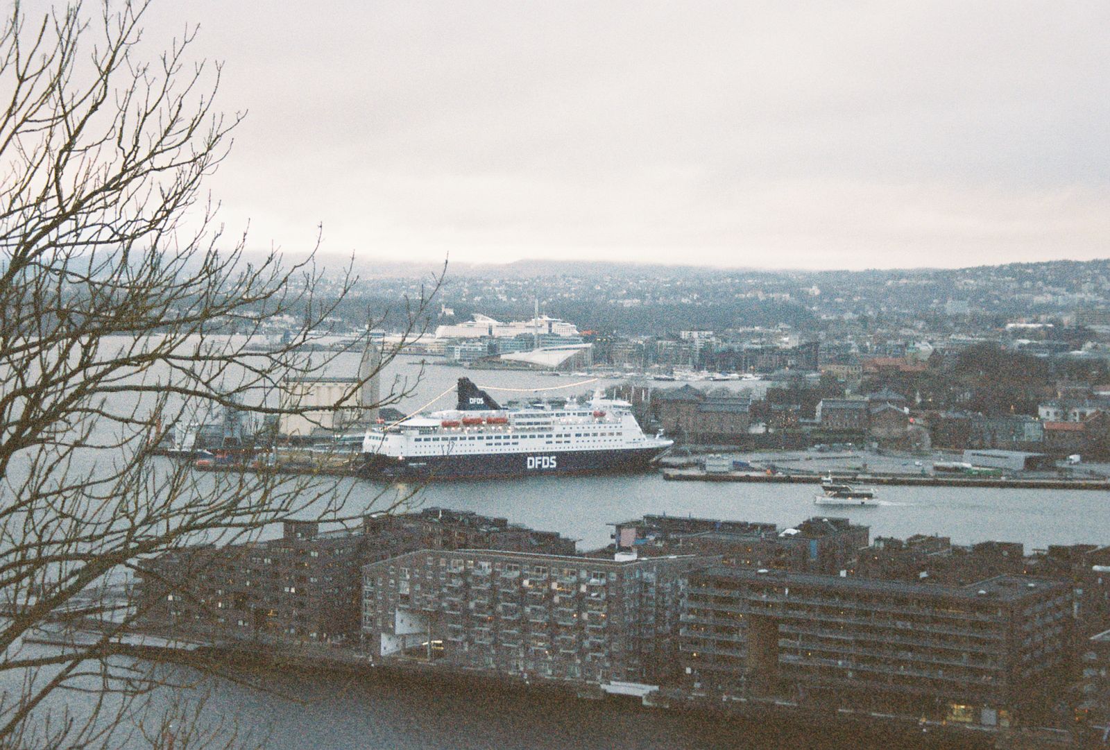 Go Nordic Cruiseline ship docked in Oslo harbour