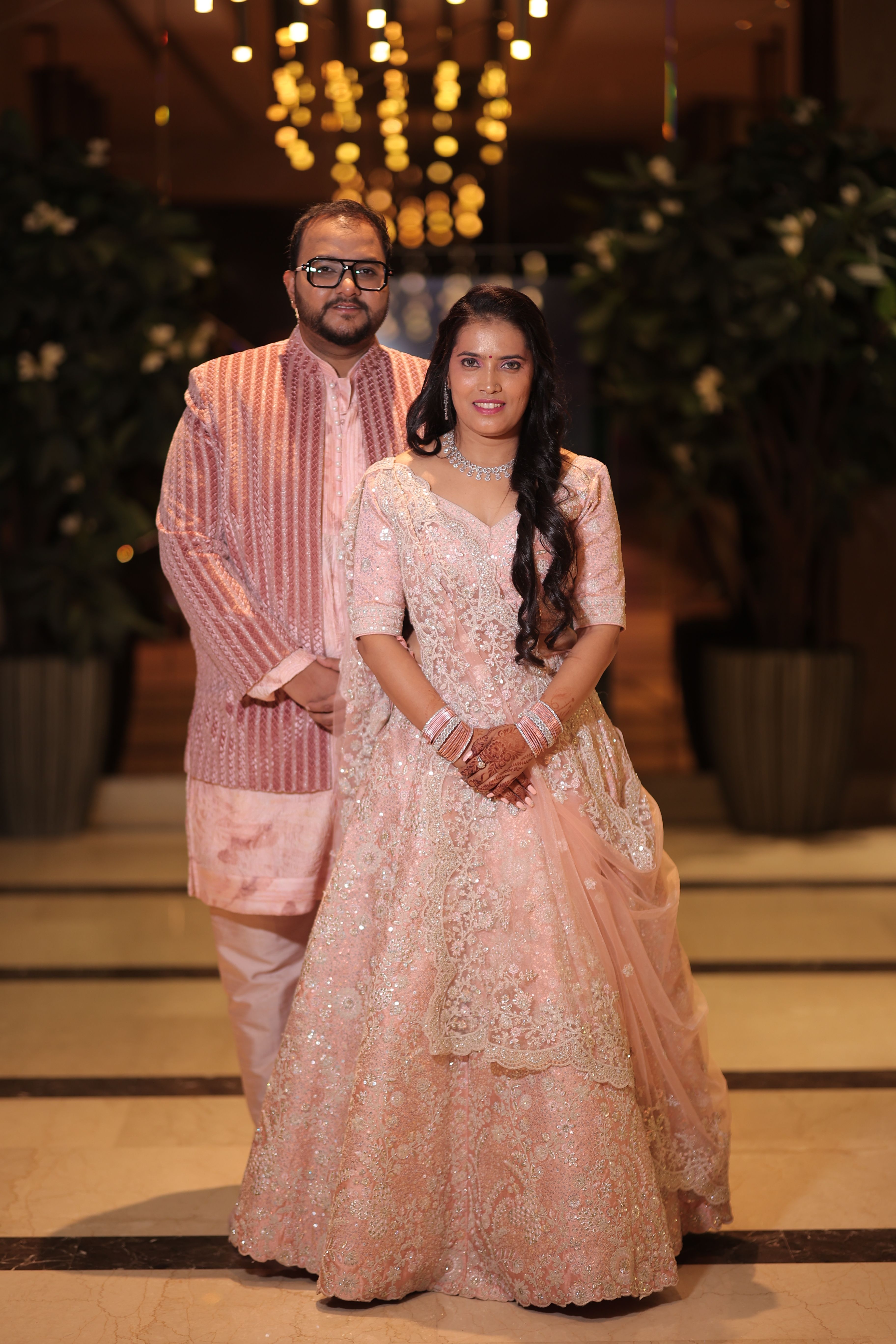 green emerald velvet dress Trendy Wedding Outfits For Couples
