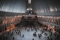 Oculus Interior at New York's World Trade Center
