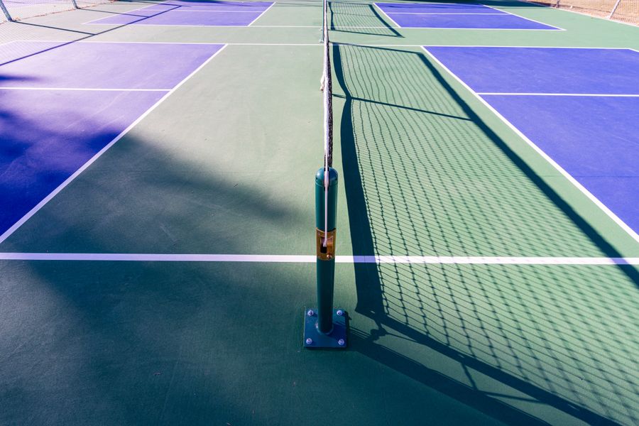 Selected pickleball venue