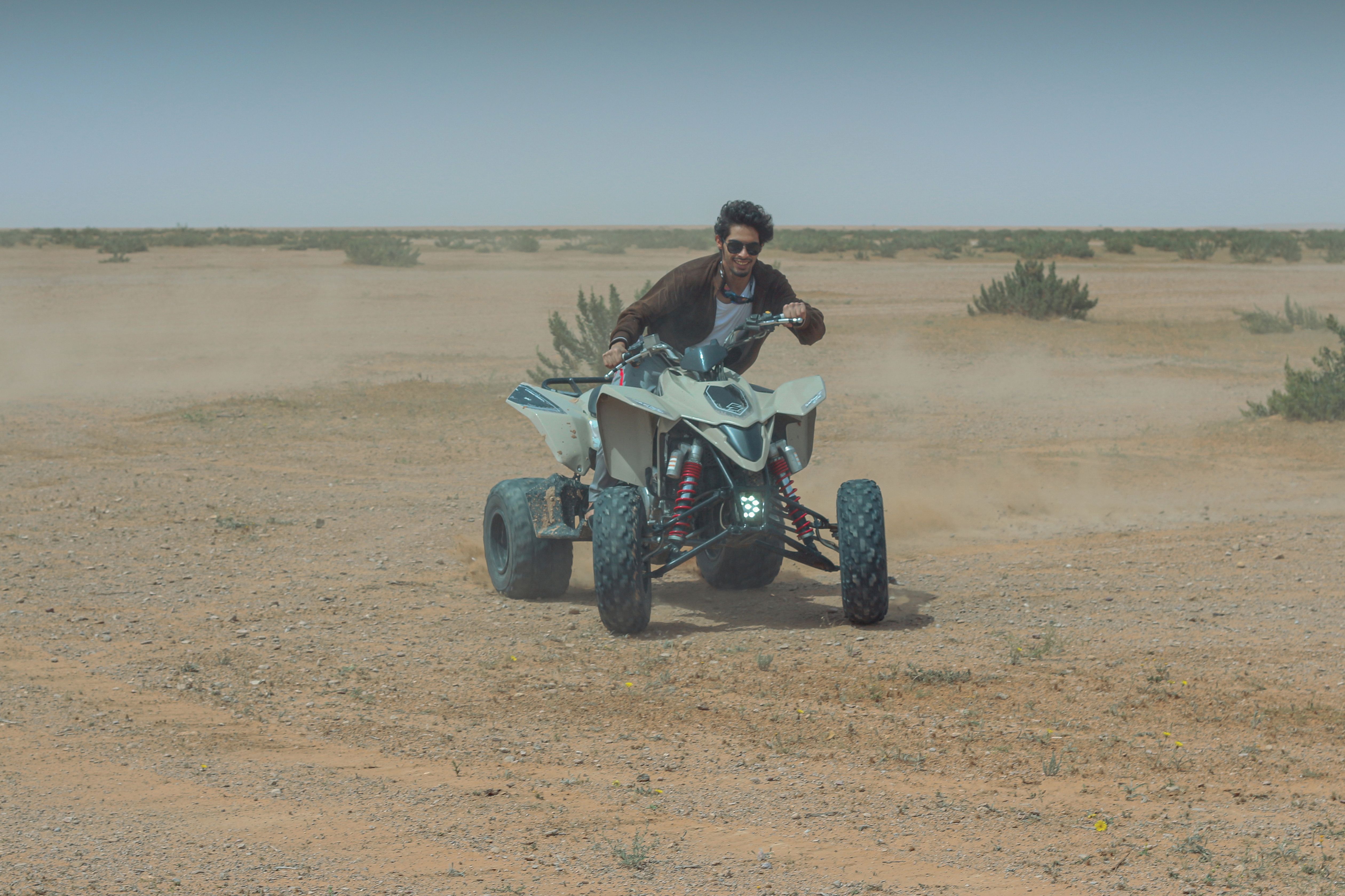 Exciting ATV Ride in Saudi Arabian Desert · Free Stock Photo