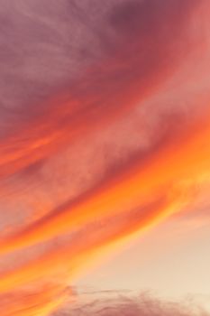 Captivating sunset in Akumal with vivid orange and pink hues, perfect for nature lovers.