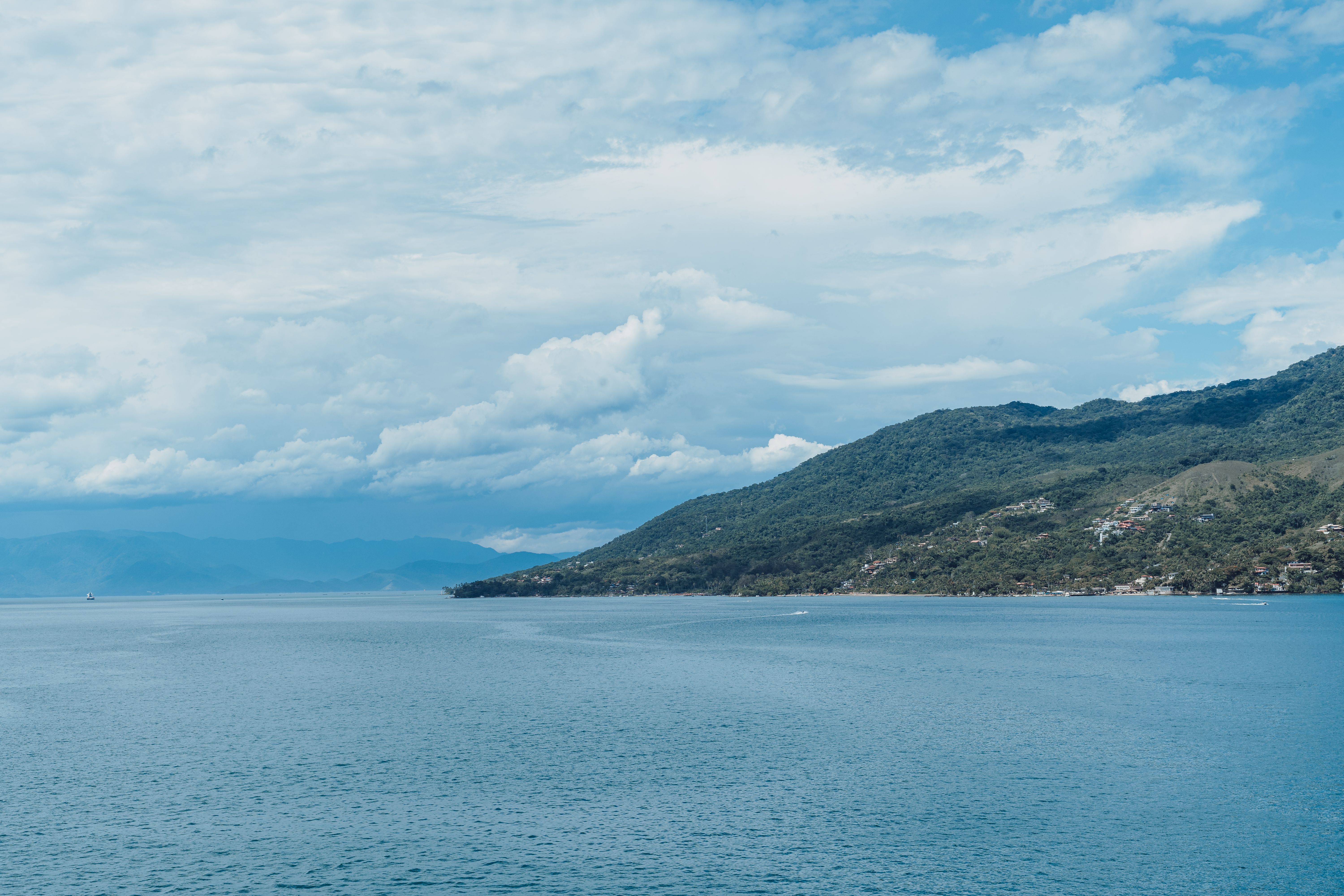 Scenic Island View with Blue Ocean Waters · Free Stock Photo