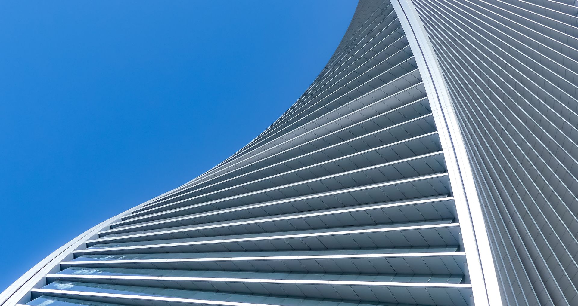 Stunning abstract view of modern architecture in Saudi Arabia, showcasing dynamic lines and futuristic design.