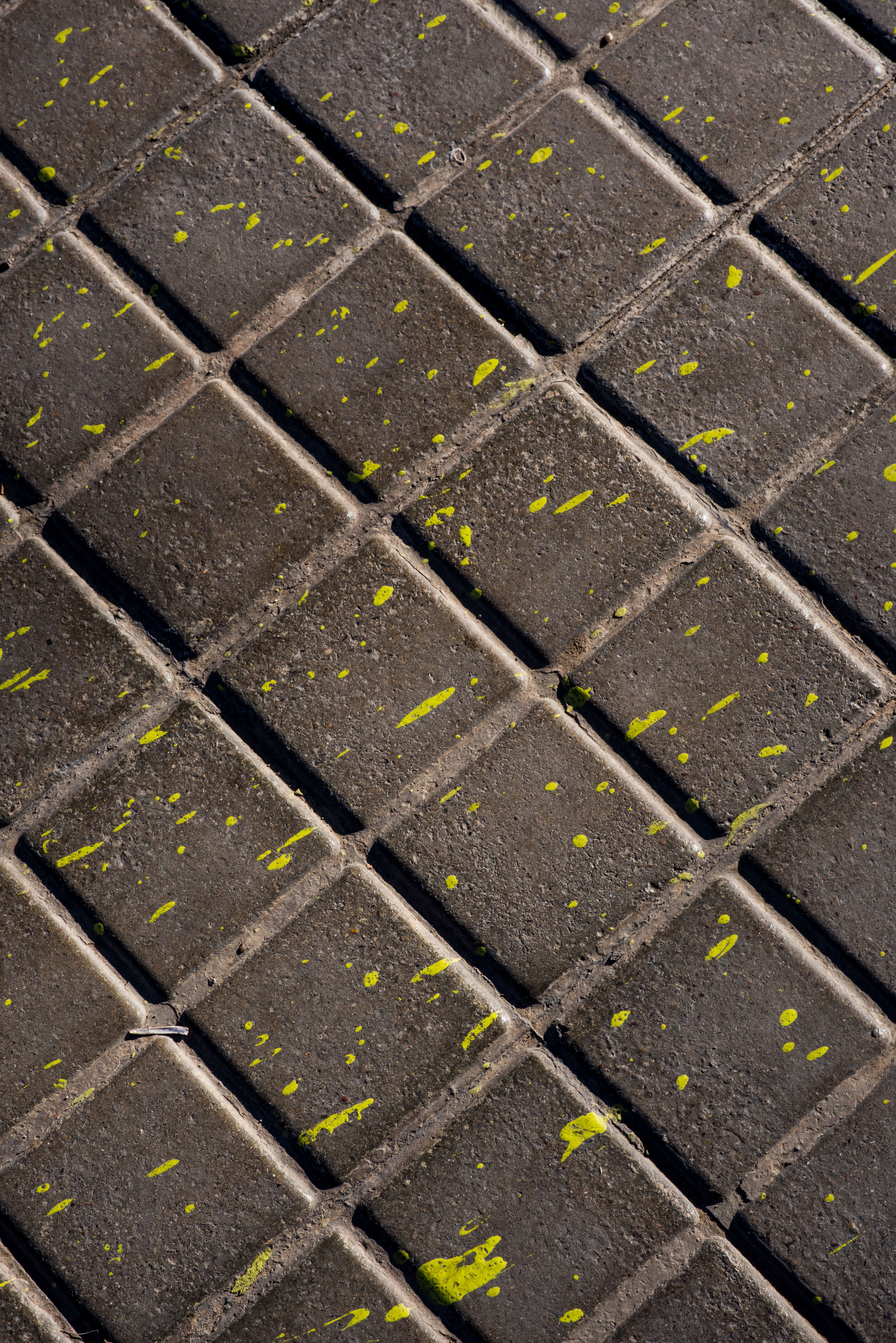 Close-up of Textured Concrete Tiles with Paint · Free Stock Photo