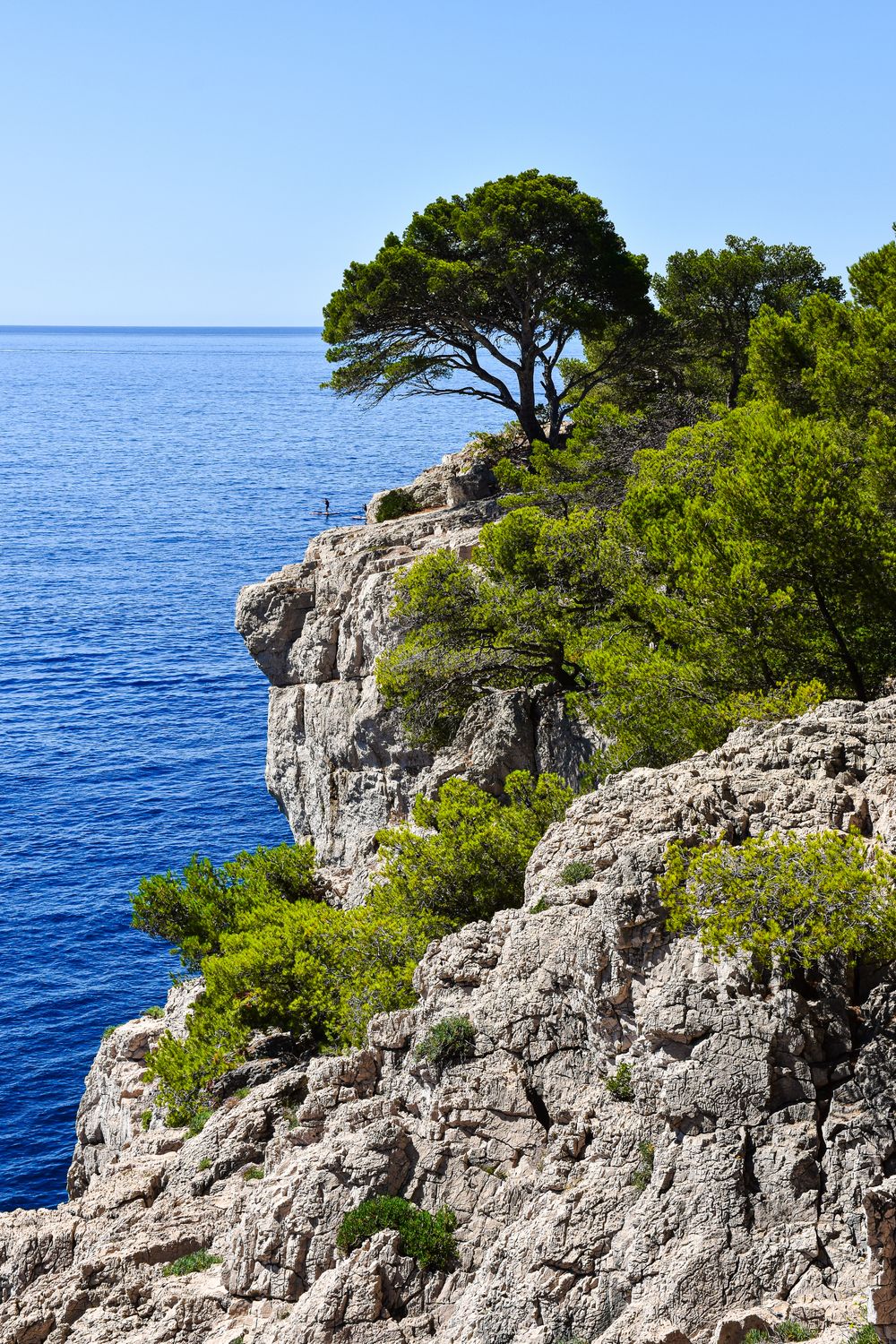 Calanques Cliffs Stunning Calanques Cliffs in Provence, France · Free Stock Photo