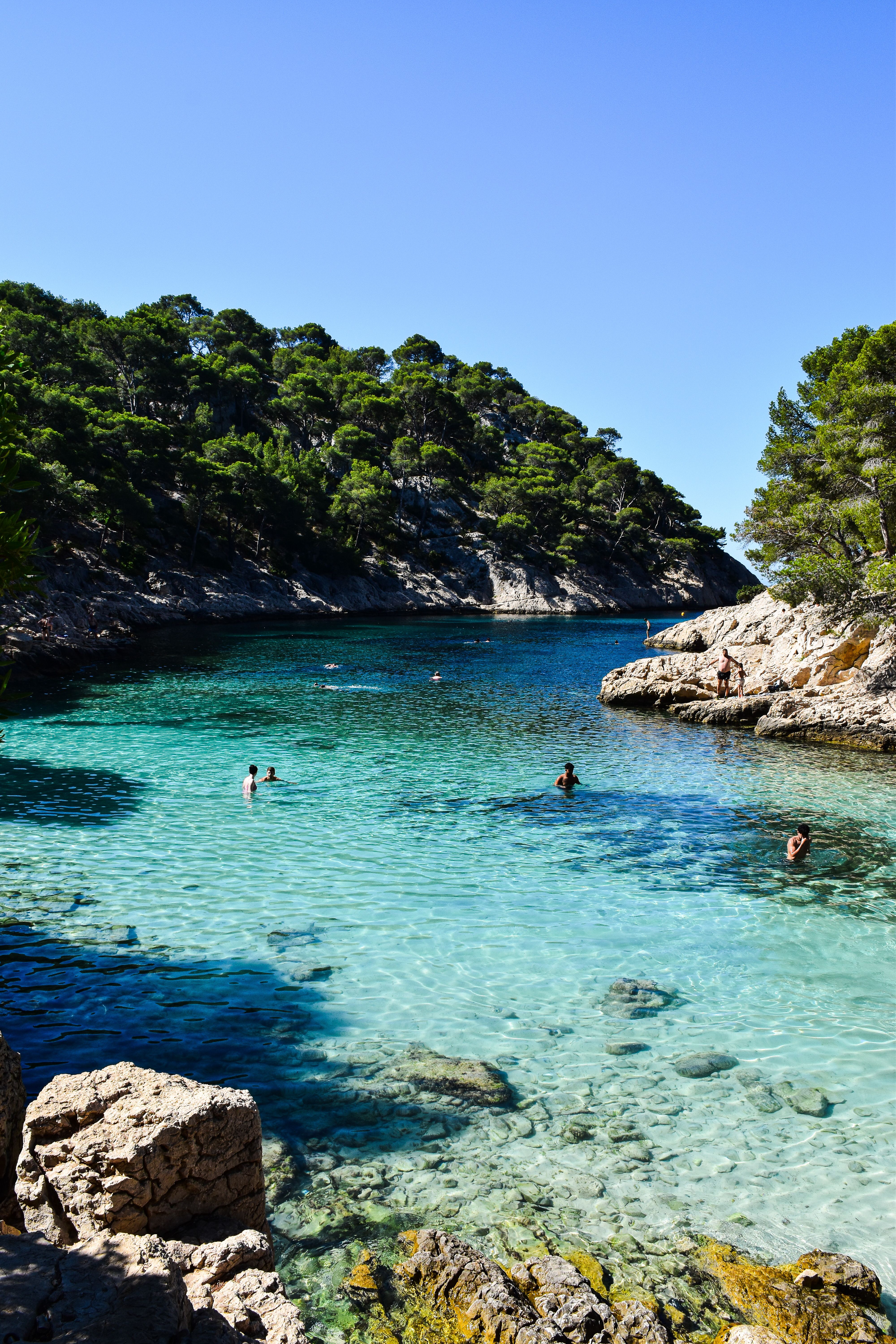 Scenic View of Calanques in Provence-Alpes-Côte d'Azur · Free Stock Photo