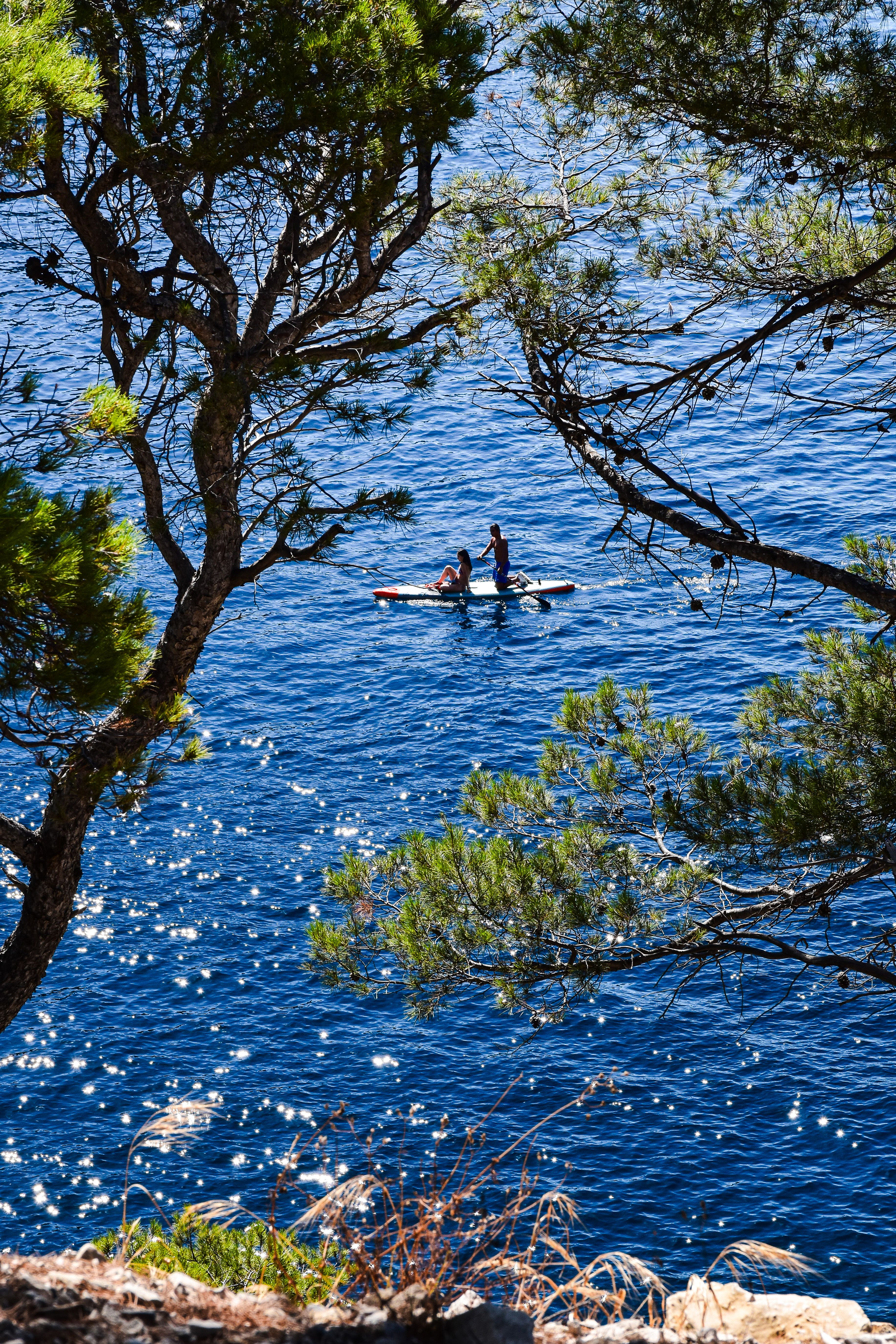 Kayaking in the Calanques of Provence · Free Stock Photo