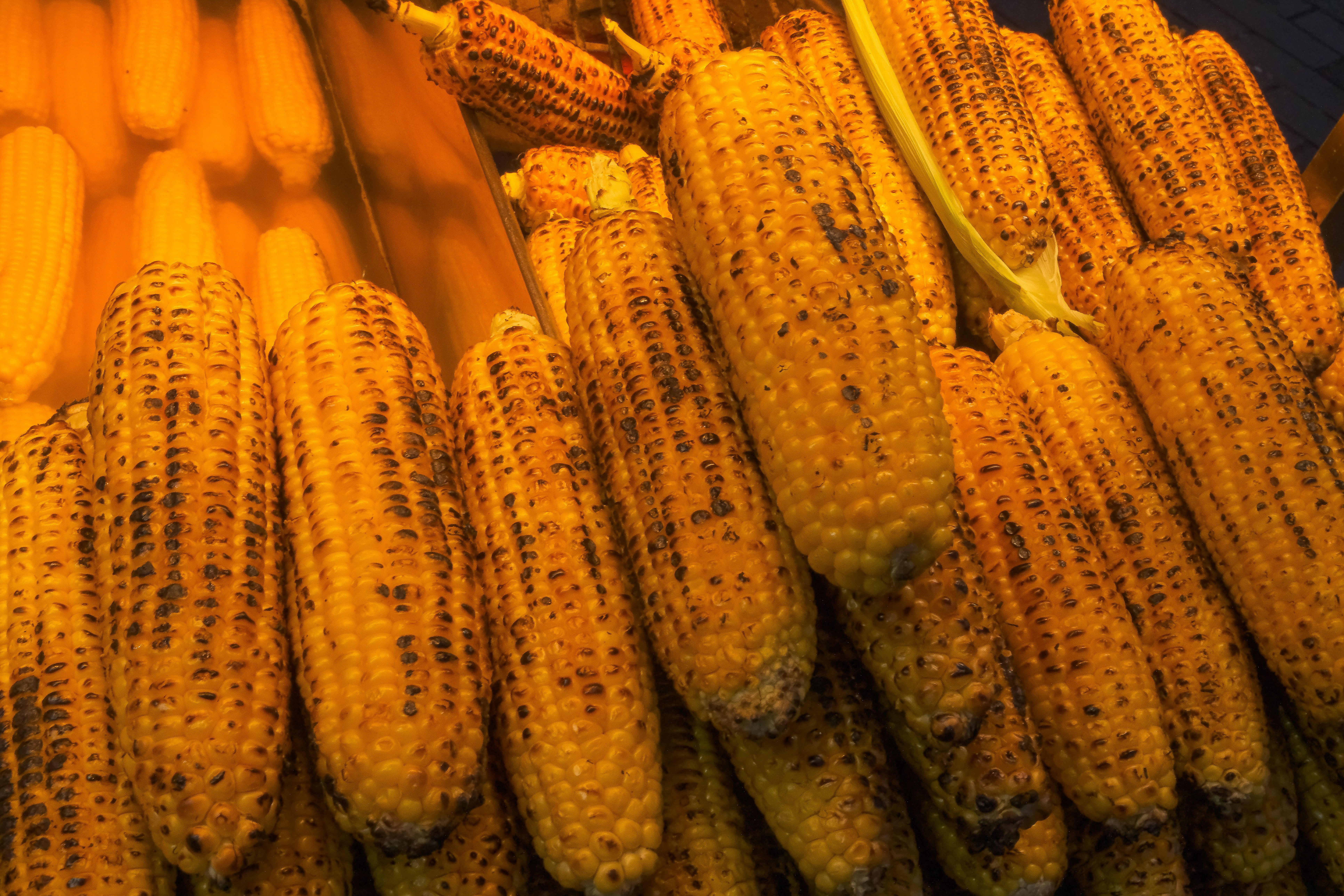 Skillet Grilled Corn