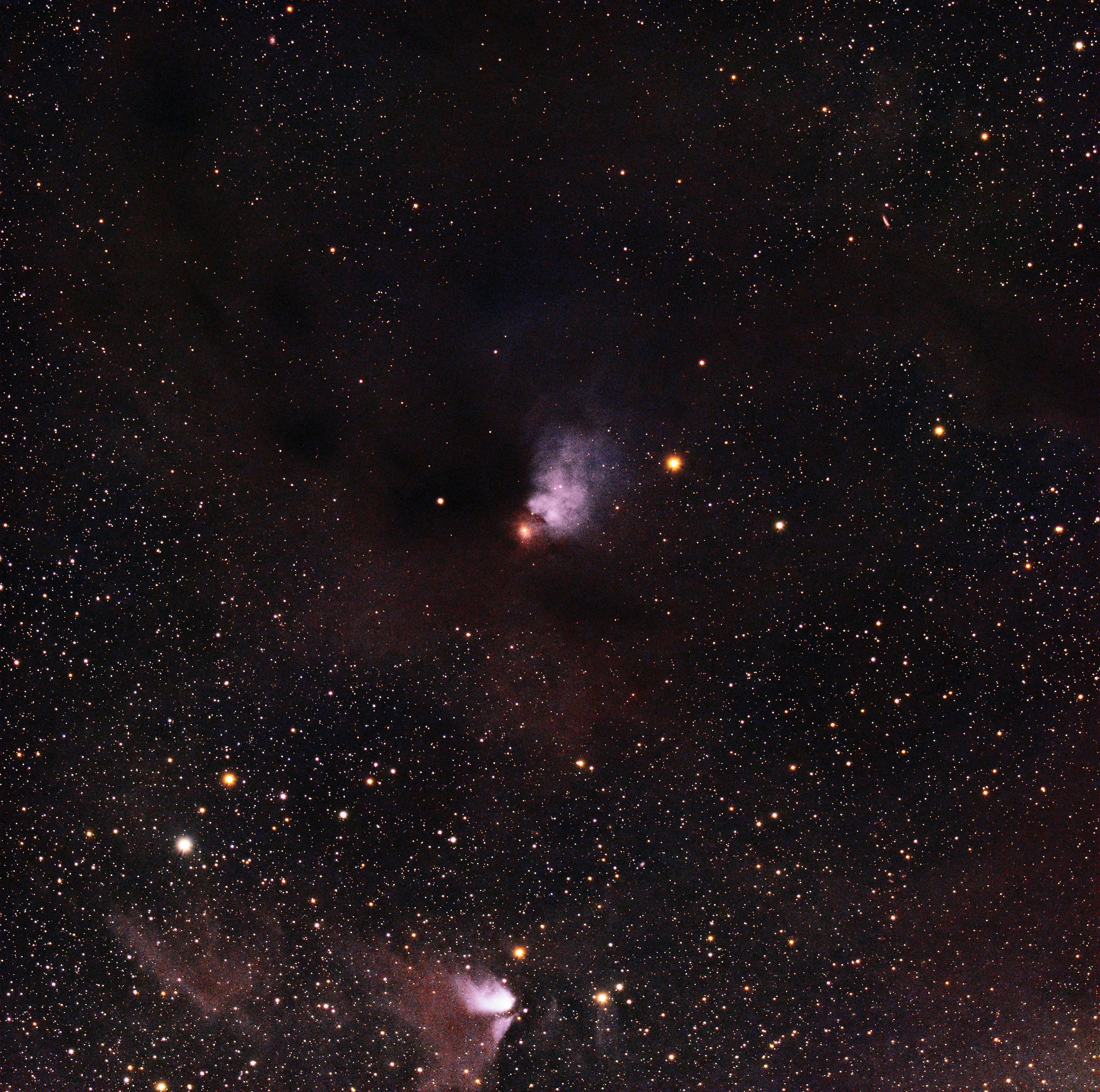 A breathtaking view of stars and planets in space