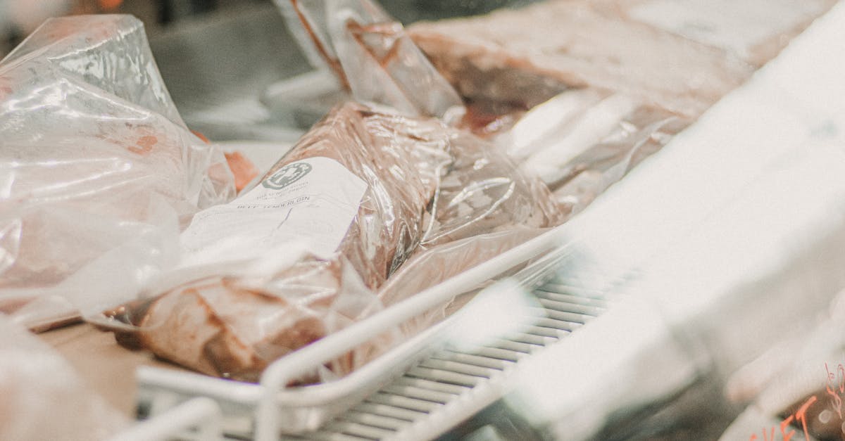 Freshly cut high-quality meats on display in a South Carolina butcher shop.