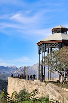 Beautiful viewpoint in Ronda, Spain showcasing stunning architecture and natural landscape.