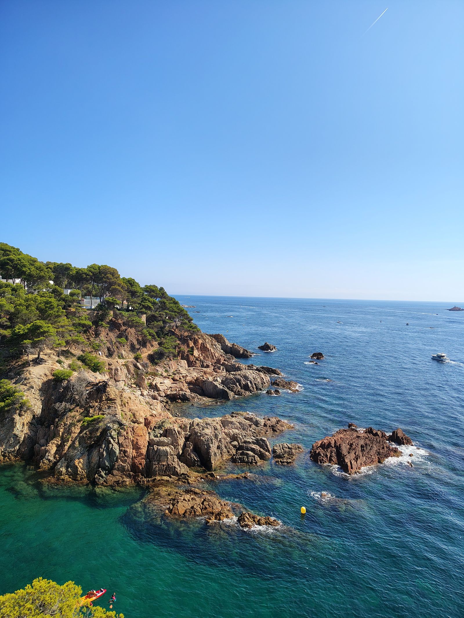 Mediterranean rocky coast near Valencia