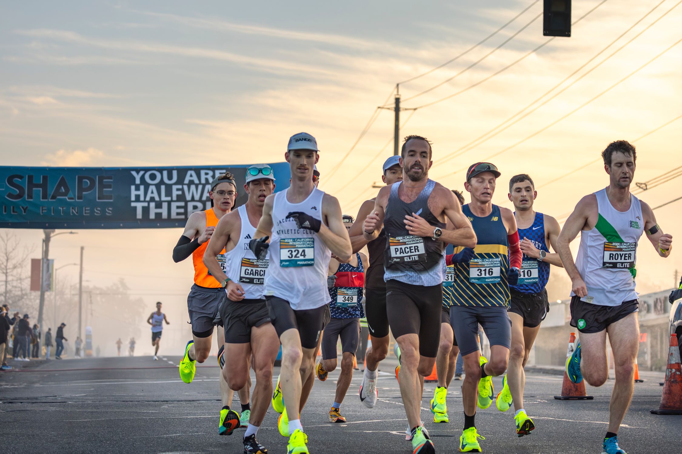 Marathon Runners In Action At Outdoor Event Free Stock Photo Marathon Runners In Action At Outdoor Event Free Stock Photo