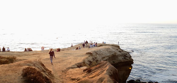 Aerial Photography Of Sunset Cliffs