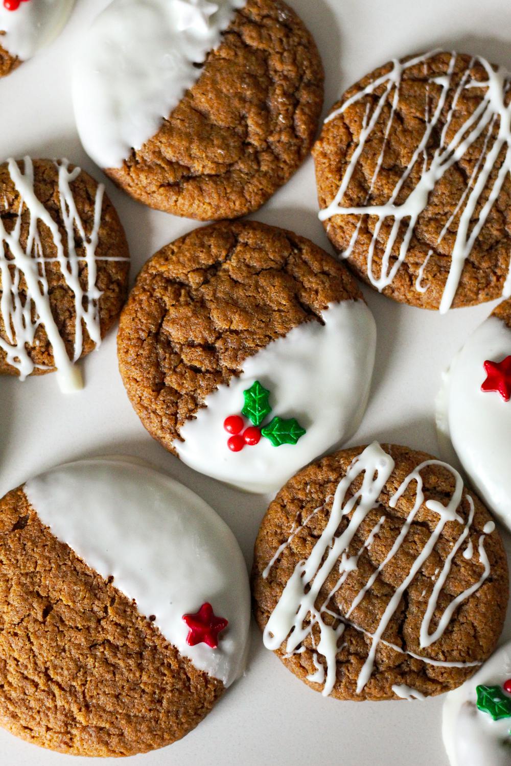 Chewy Ginger Molasses Cookies