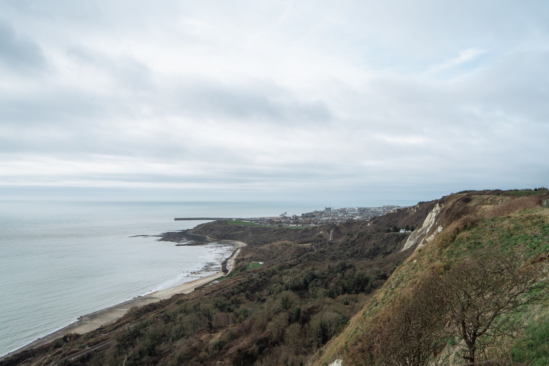Explore the rugged beauty of England's coastline with dramatic white cliffs and scenic views.