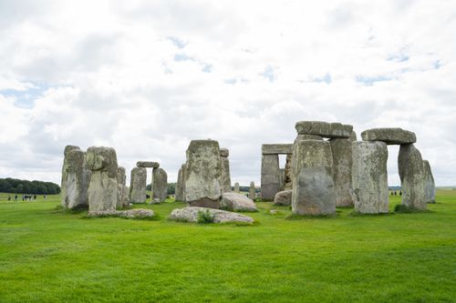 Free Explore the mysterious Stonehenge with its iconic stones under a bright sky, an archaeological marvel in England. Stock Photo