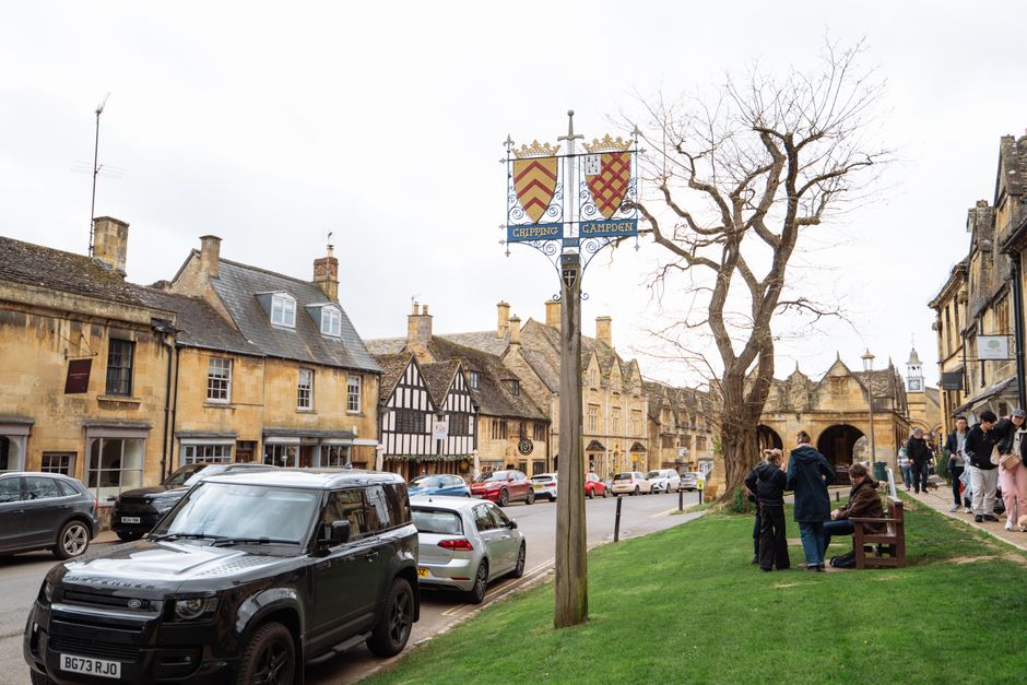 Picturesque view of Chipping Campden's historic architecture and charming village atmosphere.