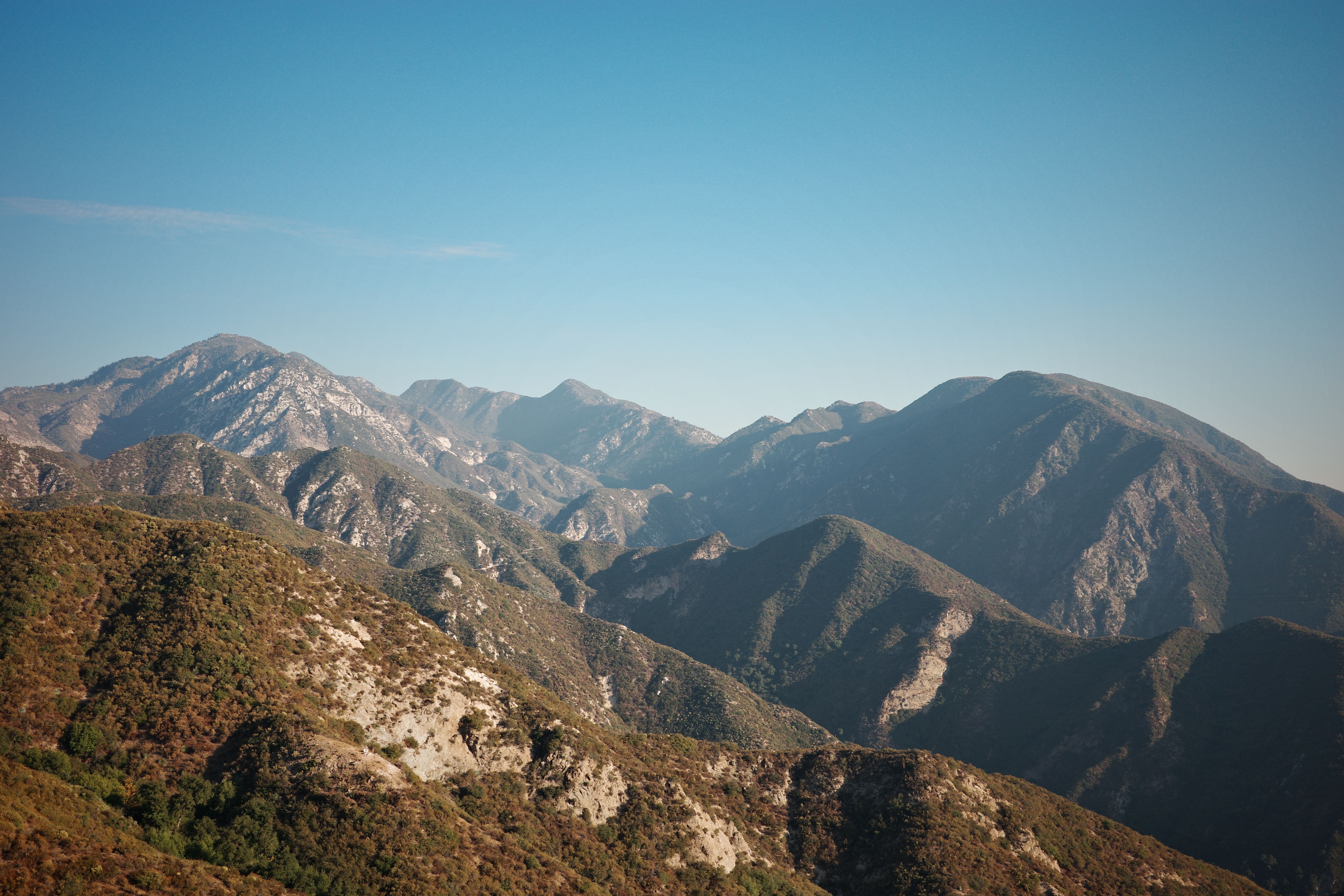 Scenic Mountain Range in Los Angeles, California · Free Stock Photo