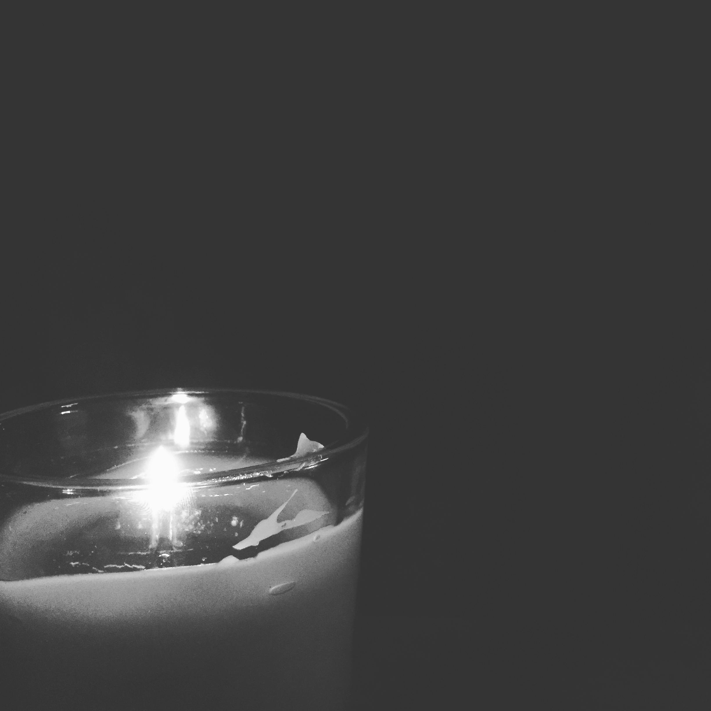 Free stock photo of black and white, candle, darkness