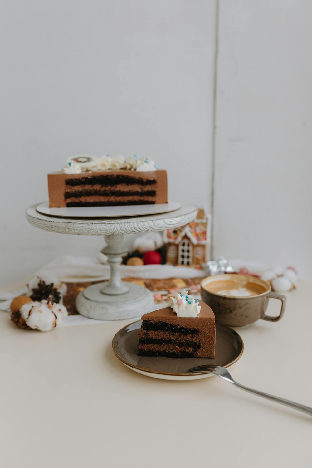 Chocolate Gingerbread Cake with Orange Zest Buttercream Chocolate Gingerbread Cake with Orange Zest Buttercream