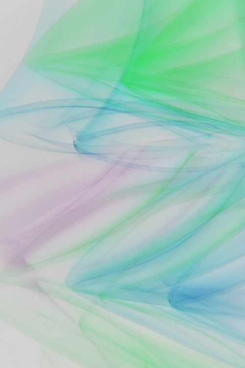 Free Vibrant abstract design featuring soft, colorful, flowing shapes in a minimalistic style. Stock Photo