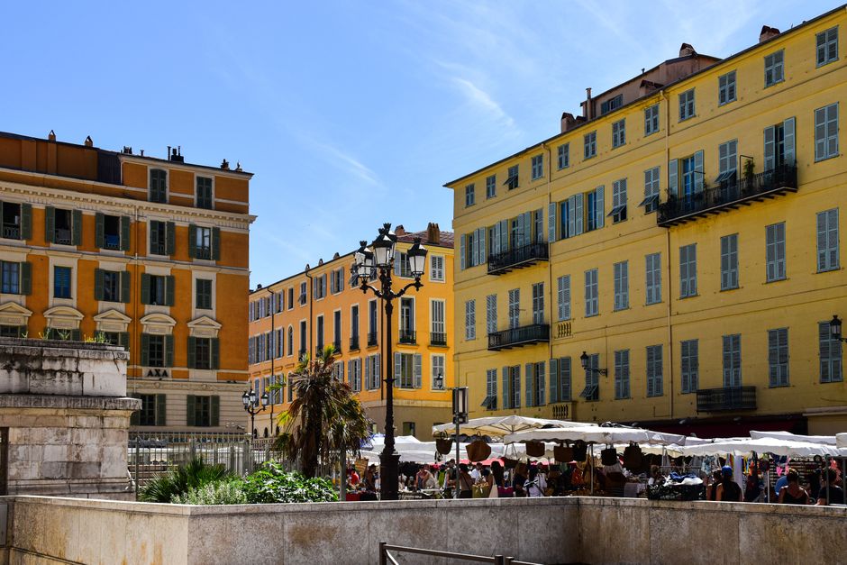 Vieux Nice et marché Cours Saleya