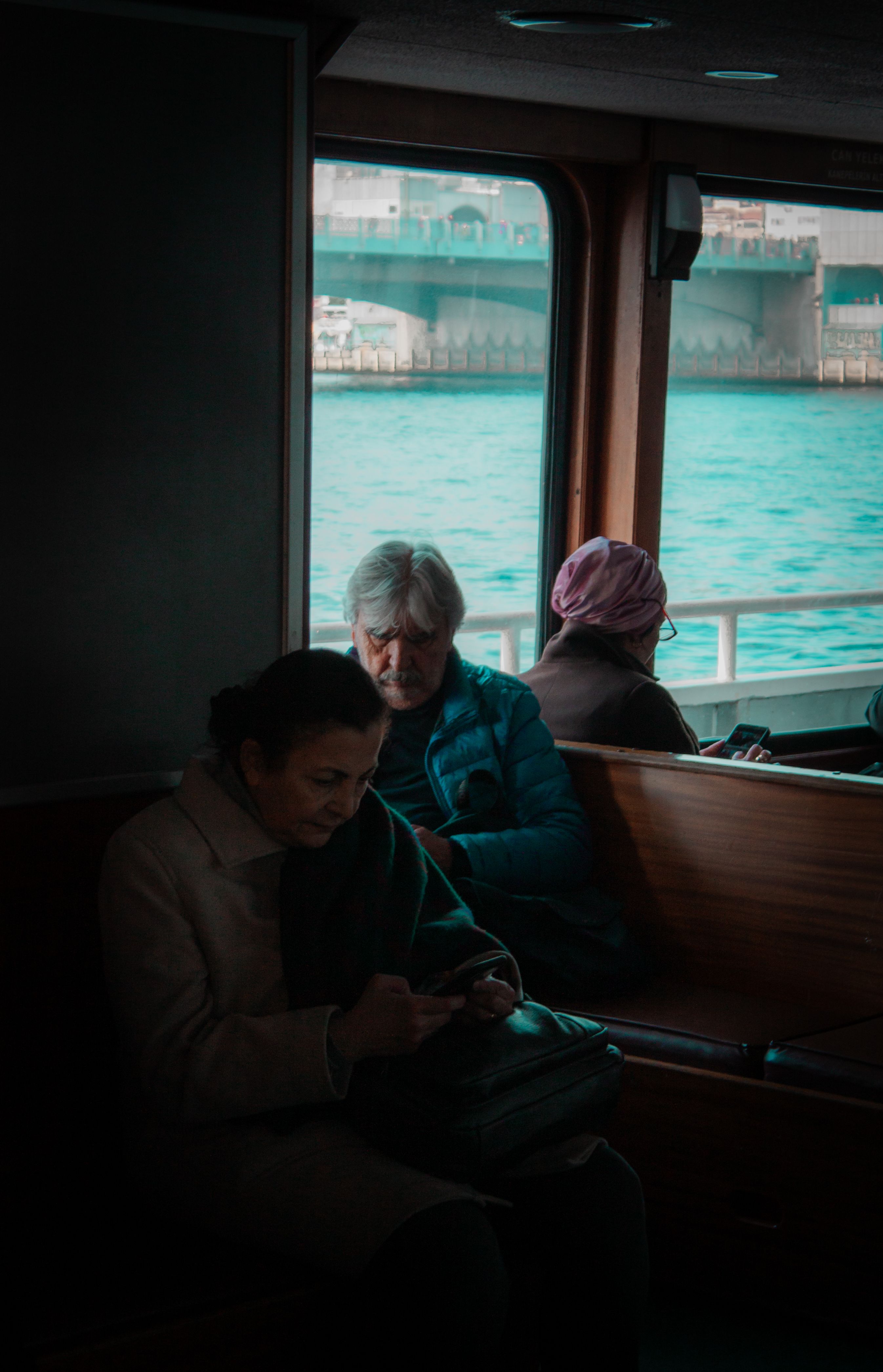 Passengers Relax on a Scenic Ferry Ride · Free Stock Photo