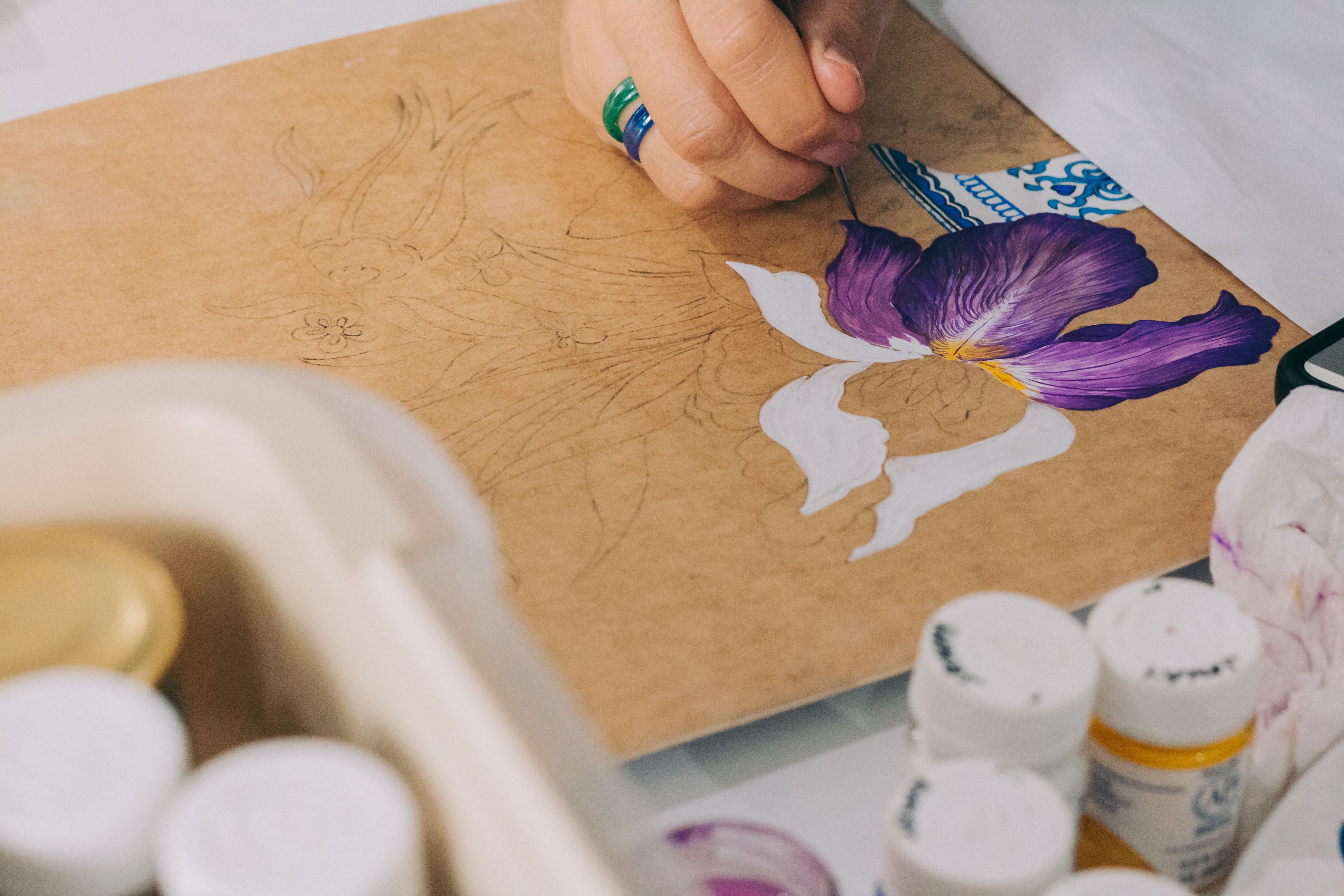 Watercolour painting workshop