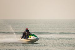 Jet ski ride, Koti Colony