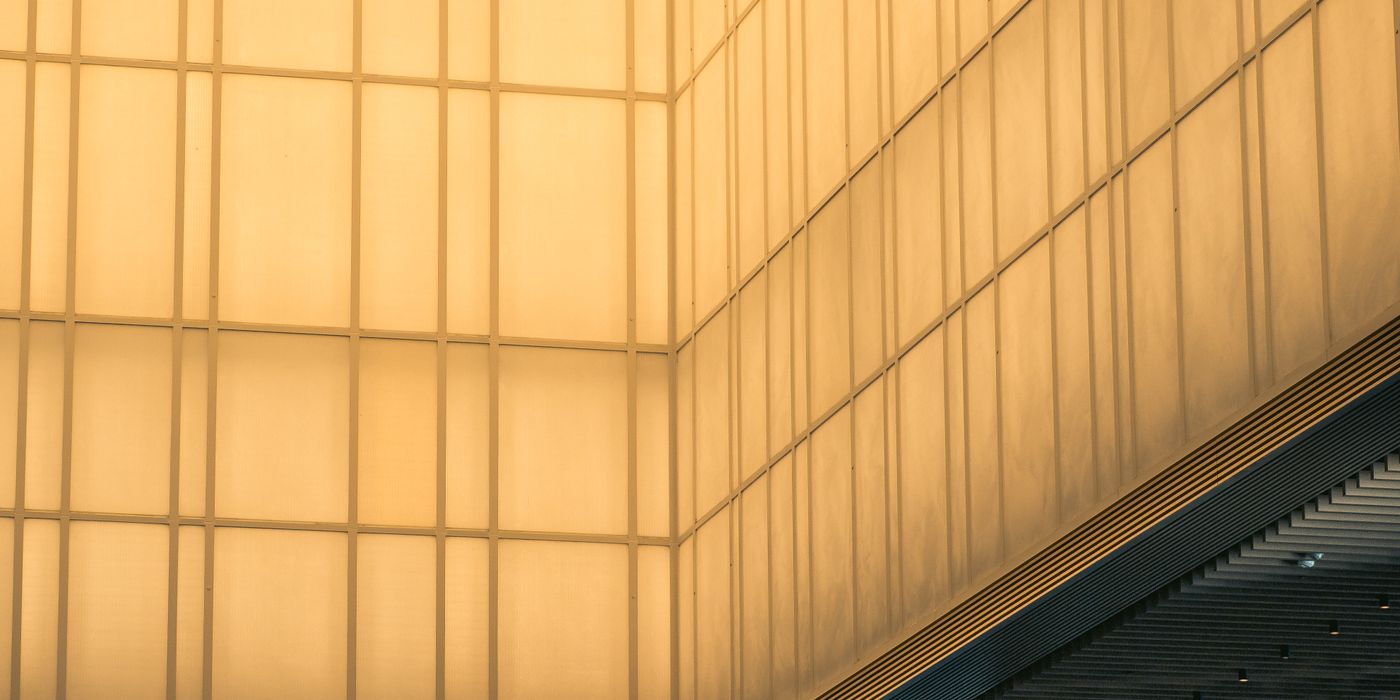 Modern luxury hotel lobby with warm lighting in 2026