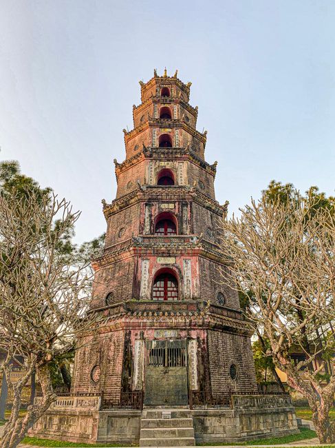 Thien Mu Pagoda Hue Iconic Seven-Story Pagoda Thien Mu Pagoda Hue Iconic Seven-Story Pagoda