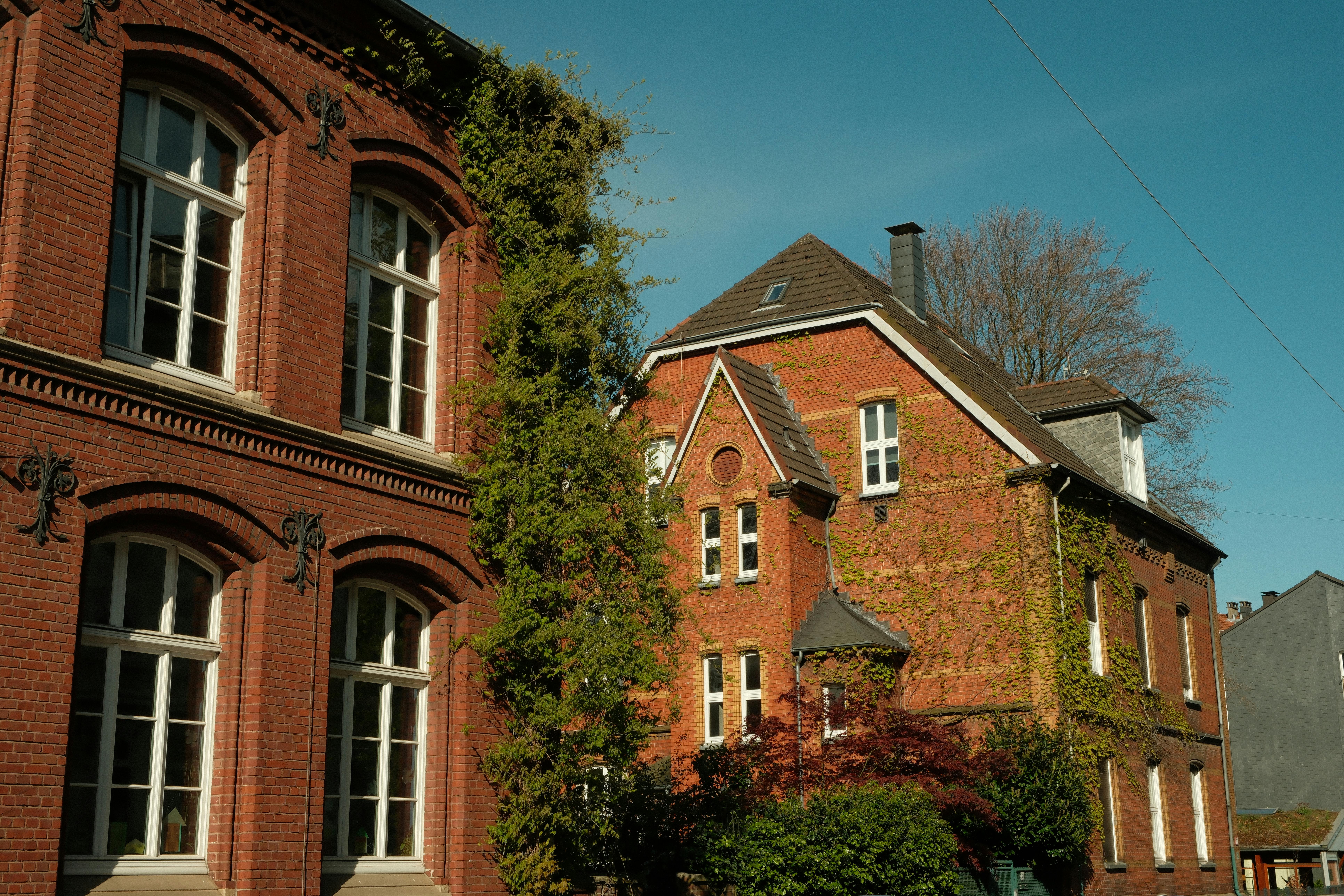 charming brick houses in wuppertal germany