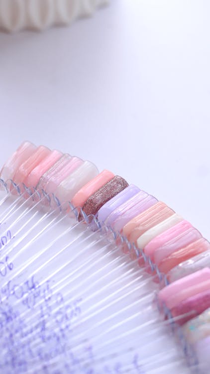 Negative Space Stiletto Nails