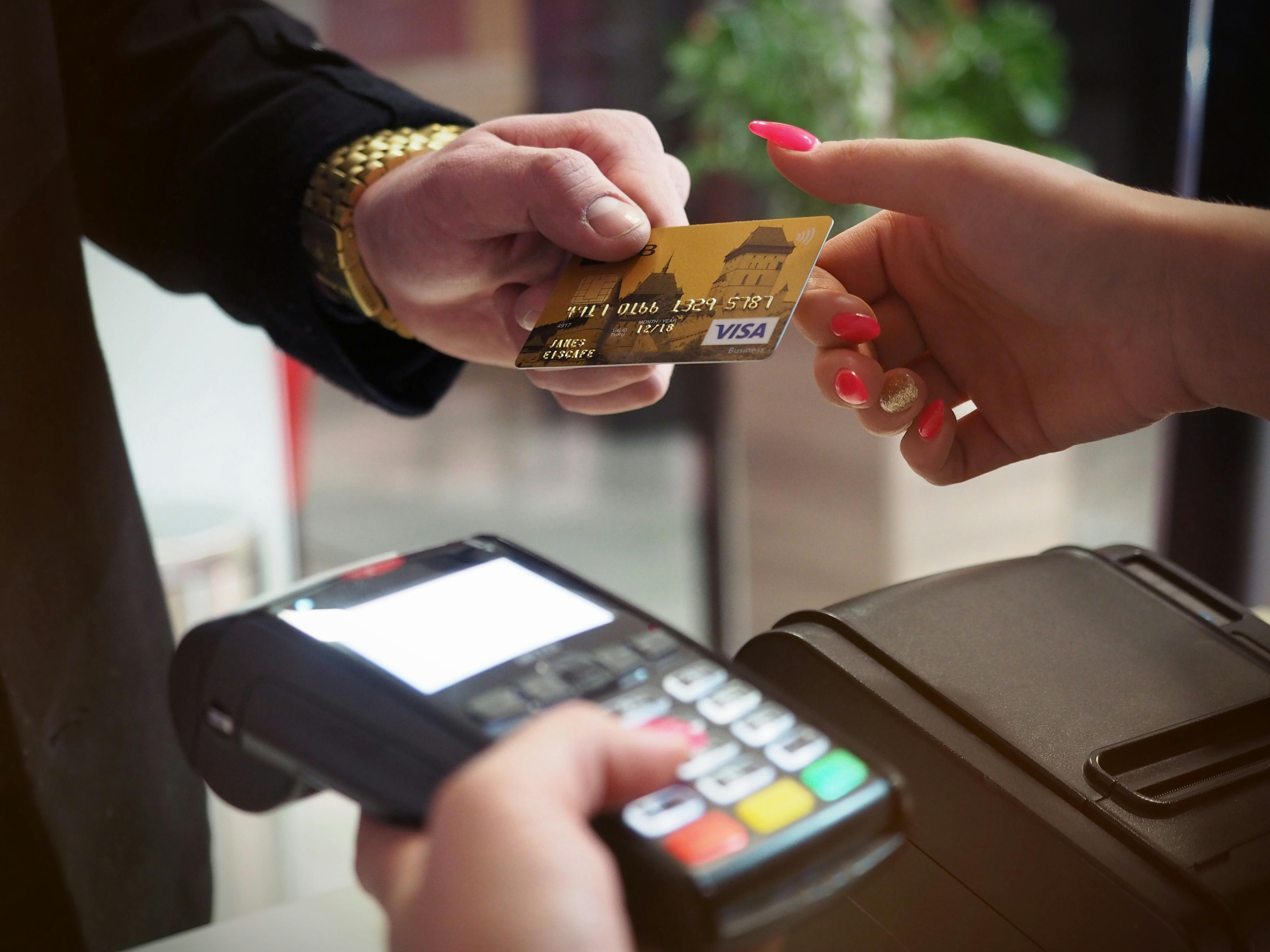 A Person Holding a Card · Free Stock Photo